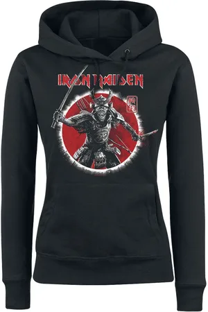 Iron Maiden Hettegenser - Eddie Warrior - S til XXL - Damer