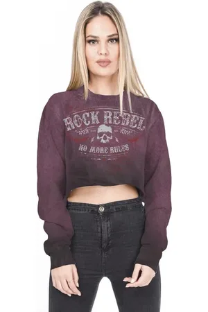 Rock Rebel Langermet skjorte - S til XXL - Damer