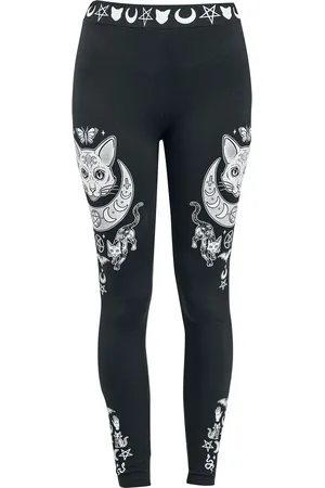 Gothicana Goth Leggings - Built For Comfort - S til XL - Damer