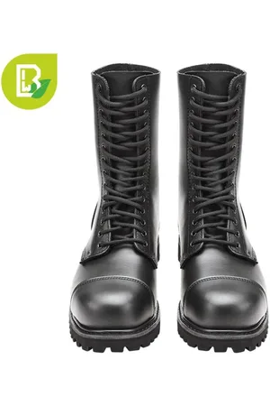 Brandit Goth Boot - Vegantom 14 Snørehull Boots - EU38 til EU47 - Unisex