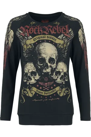 Rock Rebel Langermet skjorte - Original Sinner - S til XXL - Damer