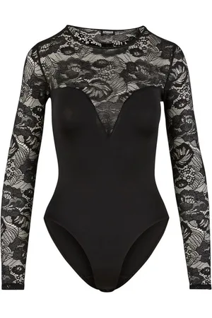 Urban classics Body - Blondebody med rund hals for kvinner - XS til M - Damer