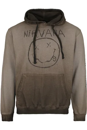 Nirvana Hettegenser - Smiley Logo - S til XXL - Herrer