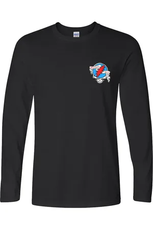 Grateful Dead Langermet skjorte - Stealie 60 Years So Far - S til XXL - Herrer