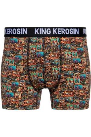 King kerosin Rockabilly Boksershorts - Seventies Boxershorts - S til XXL - Herrer