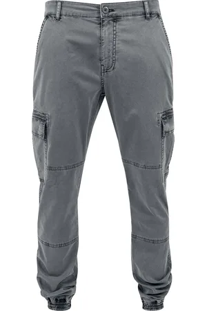 Urban classics Cargo-bukser - Washed Cargo Twill Jogging Pants - W30L32 til W38L32 - Herrer