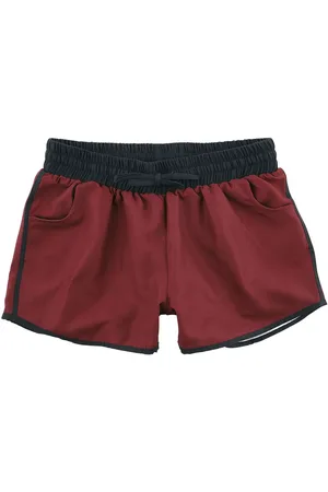 Pussy Deluxe Rockabilly Badeshorts - Red Lovers Boardshorts - XS til XL - Damer