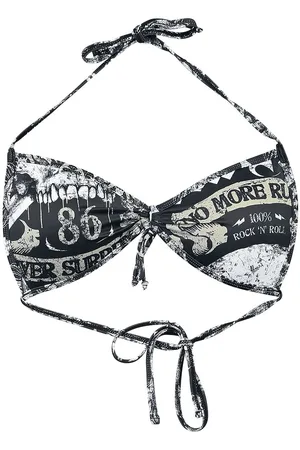 Rock Rebel Bikinitopp - Mix og Match - XS til XXL - Damer