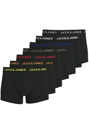 JACK & JONES Boksershorts - JACBASIC TRUNKS 7 PAKKE NOOS - S til XXL - Herrer