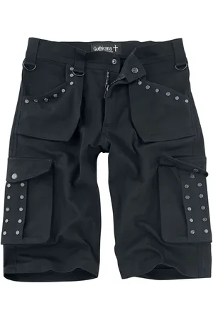 Gothicana Goth Shorts - Saviour - S til 3XL - Herrer