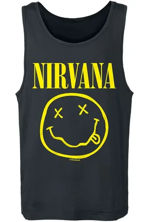 Nirvana Tanktopp - Logo - S til XL - Herrer