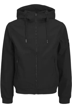 JACK & JONES Hettejakke - JJEBASIC SOFTSHELL HOODIE NOOS - S til XXL - Herrer