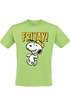 Peanuts T-skjorte - Snoopy - Friyay - S til XL - Herrer