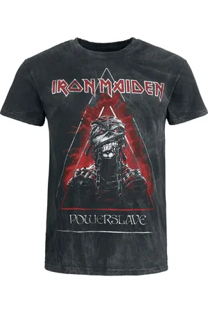 Iron Maiden T-skjorte - Powerslave - Mummy Head - S til 4XL - Herrer