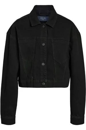 Noisy May Dongerijakke - NMRONJA L/S CROP DNM JACKET VI514BL NOOS - XS til L - Damer