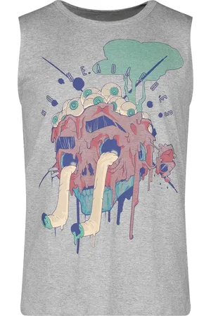 RED by EMP Tanktopp - Vest Med Stort Frontprint - S til XXL - Herrer