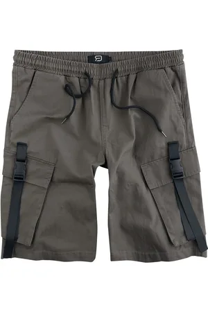 RED by EMP Shorts - Shorts With Side Pockets and Strap Details - S til L - Herrer