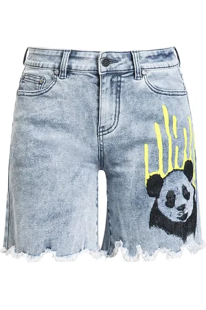 RED by EMP Shorts - Shorts med Panda Bjørn Print - 27 til 29 - Damer