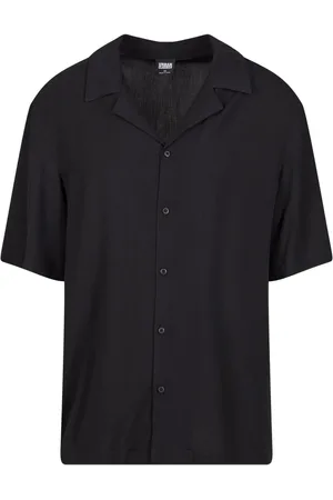 Urban classics Kortermet skjorte - Loose Viscose Shirt - S til 4XL - Herrer