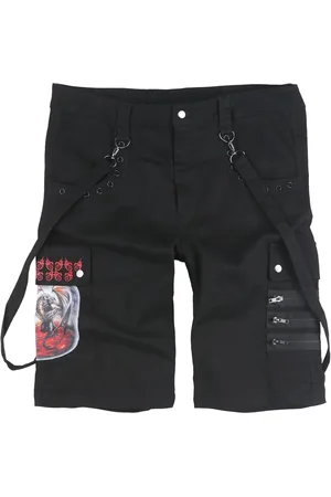 Gothicana Goth Shorts - Gothicana X Anne Stokes - Shorts - S til L - Herrer