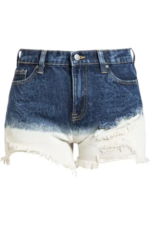 RED by EMP Hot pants - Shorts med Distressed Effekter - 26 til 29 - Damer