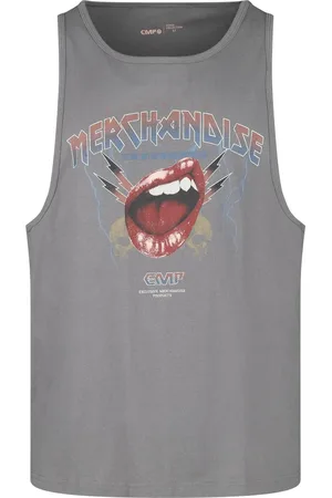 EMP Topp - Tank Top With Vintage Print - S til XXL - Herrer