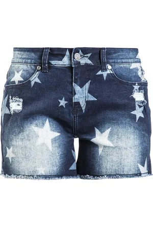 RED by EMP Shorts - Skjorte med stjerner - 27 til 28 - Damer