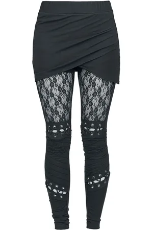 Poizen Industries Goth Leggings - Myth Legging - S til 4XL - Damer
