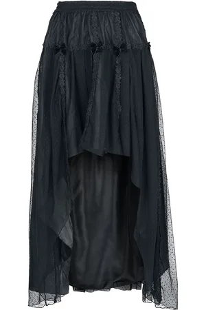 Sinister Gothic Goth Middellangt skjørt - Gothic Skirt - S til 4XL - Damer
