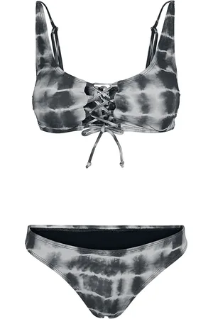 Urban classics Bikinisett - Lace Up Tie Dye Bikini - XS til XL - Damer