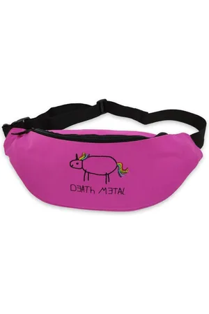 Sprüche Enhjørning Rumpetaske - Death Metal Unicorn Bag - Unisex