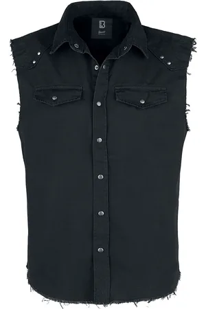 Brandit Kortermet skjorte - Sleeveless Vintage Shirt - S til 5XL - Herrer