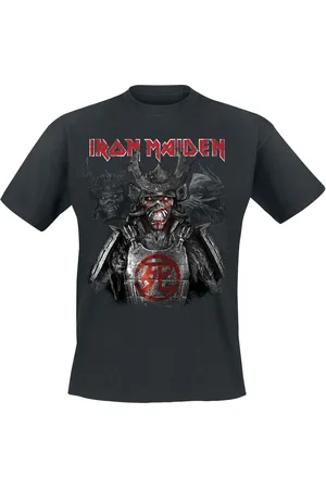 Iron Maiden T-skjorte - Senjutsu Heads - S til 4XL - Herrer