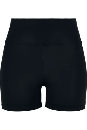 Urban classics Hot pants - Ladies’ recycled high-waist sykkel hot pants - XS til XL - Damer