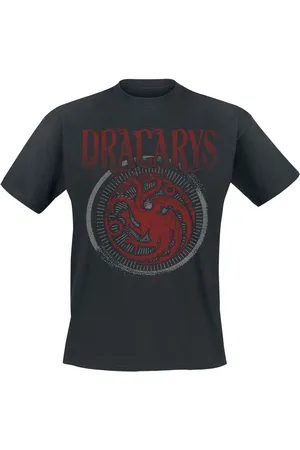 Game of Thrones T-skjorte - Dracarys - S til XXL - Herrer