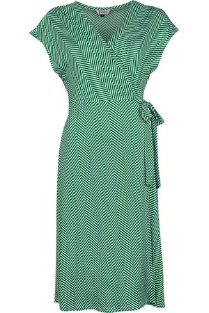 Banned Retro Rockabilly Middellang kjole - May Chevron Dress - XS til XL - Damer