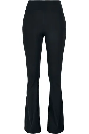Urban classics Leggings - Ladies’ recycled high-waist flared leggings - XS til 4XL - Damer
