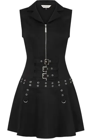 Banned Alternative Goth Kort kjole - Astrid Dress - XS til XXL - Damer