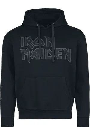 Iron Maiden Hettegenser - Fear Lives Flames - S til XXL - Herrer