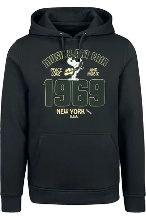 Peanuts Hettegenser - Music & Art Fair - Snoopy - L til 4XL - Herrer