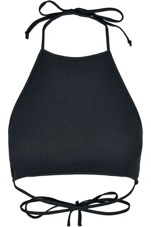 Urban classics Topp - Ladies Rib Trapeze Cropped Topp - XS til XL - Damer