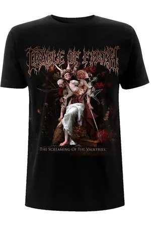 Cradle of Filth T-skjorte - The screaming of the valkyries - S til XXL - Herrer