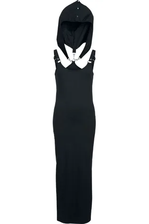 Poizen Industries Goth Lang kjole - Akia Dress - S til XL - Damer