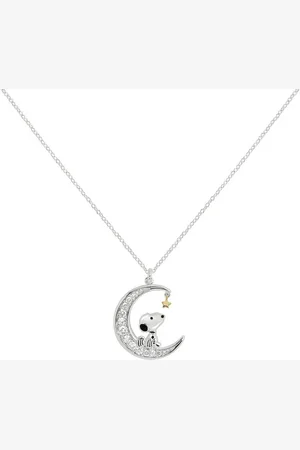 Peanuts Halskjede - Snoopy and Moon - Damer