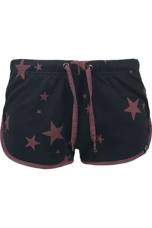 RED by EMP Shorts - Shorts med Stjerner - S til XL - Damer