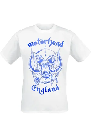 Motörhead T-skjorte - England Blue Texture - S til 4XL - Herrer