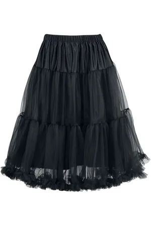 Hell Bunny Rockabilly Middellangt skjørt - Penelope Petticoat - XS-S til XL-XXL - Damer