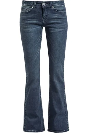 EMP Jeans - Grace - Dark blue jeans with flare - W26L32 til W40L34 - Damer