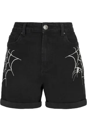Hell Bunny Goth Shorts - Ariana Shorts - XS til XL - Damer