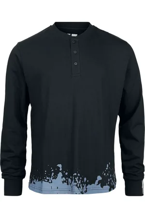 Korn Langermet skjorte - Forgotten Henley - S til XXL - Herrer